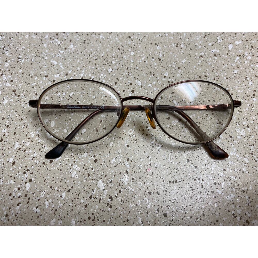 VTG Brooks‎ Brothers BB 208 1147 Eyeglasses Frame Full Rim 52 19 135 Made Italy